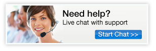Live chat for customer assistance